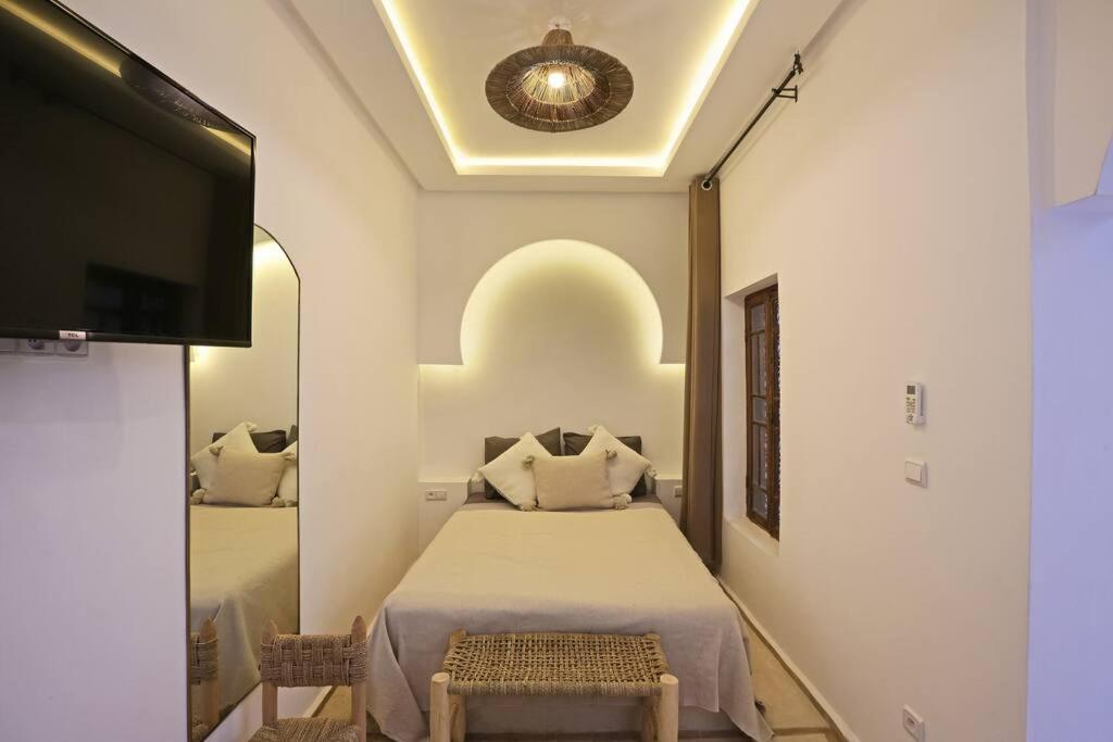Riad El Khir En Centre Ville Rooftop Et Bassin Marrakesch Exterior foto